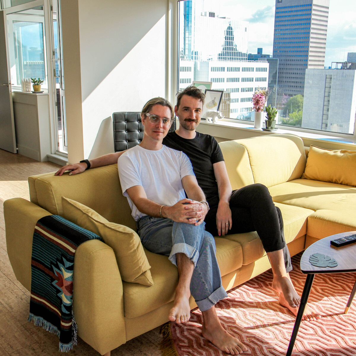 Anthony and Dane in City House