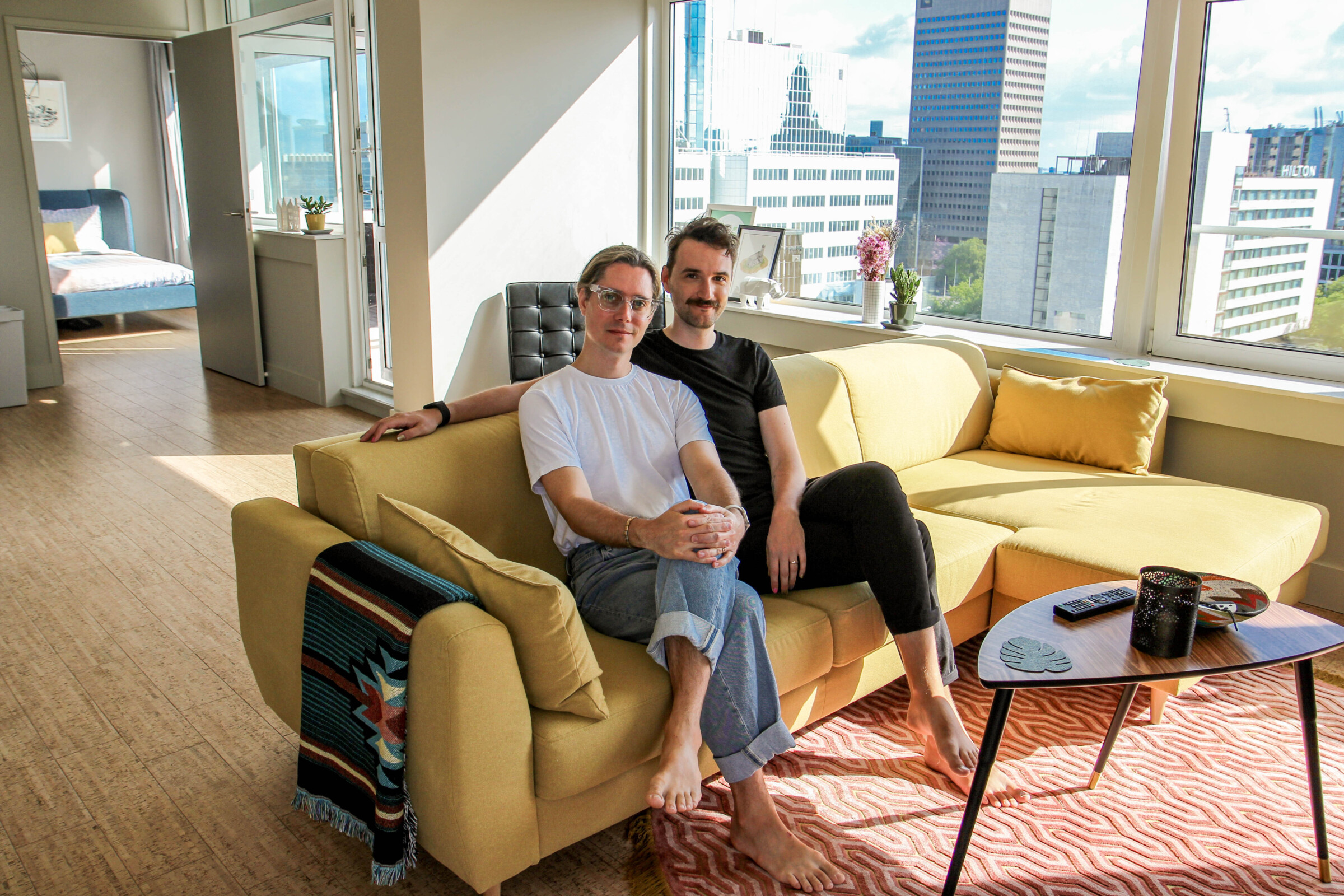 Anthony and Dane in City House