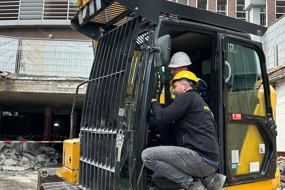Spijkse trap start werkzaamheden 1