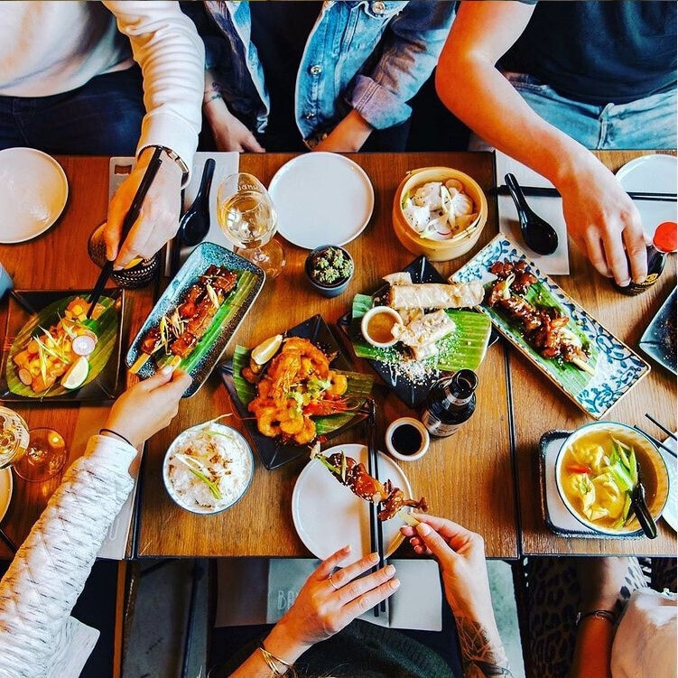 Bambu Kitchen shared dining asian street food