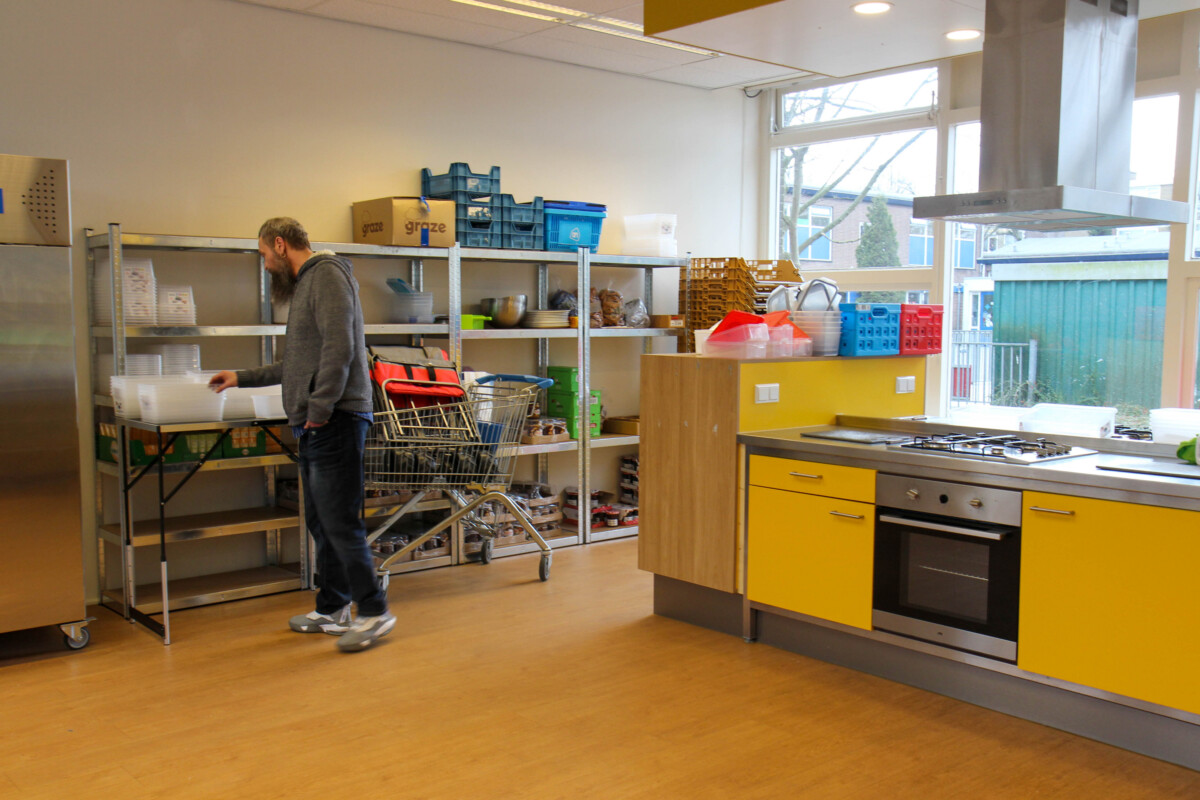 De keuken van de Boterhammenman Johan