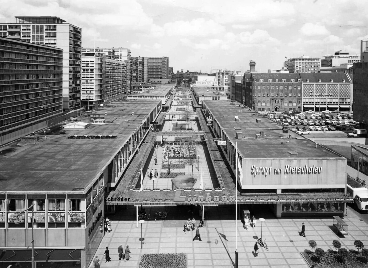 Lijnbaan Stadsarchief Rotterdam 4273 L 6215