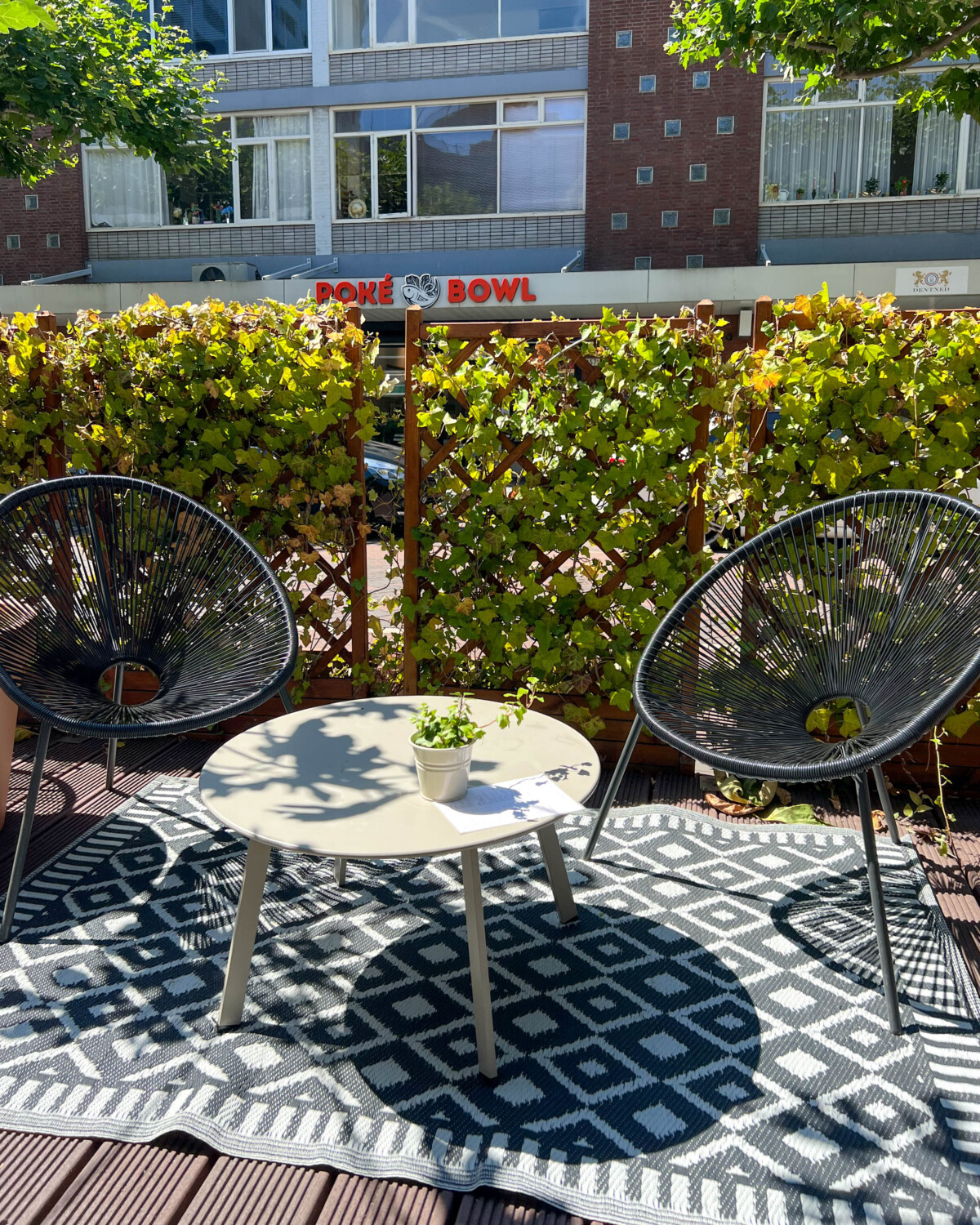 Tafeltje voor twee terras van SUE