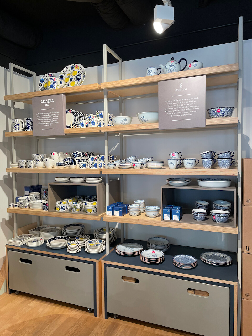 Vernieuwde iittala winkel details